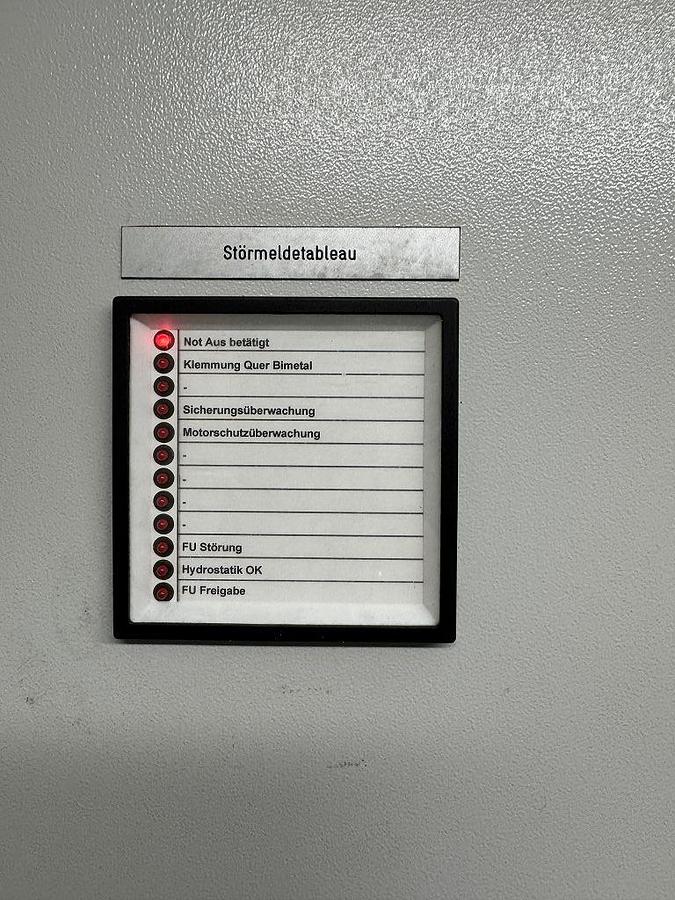 Refurbished Borer Horizontal Floor Type Scharmann WF240