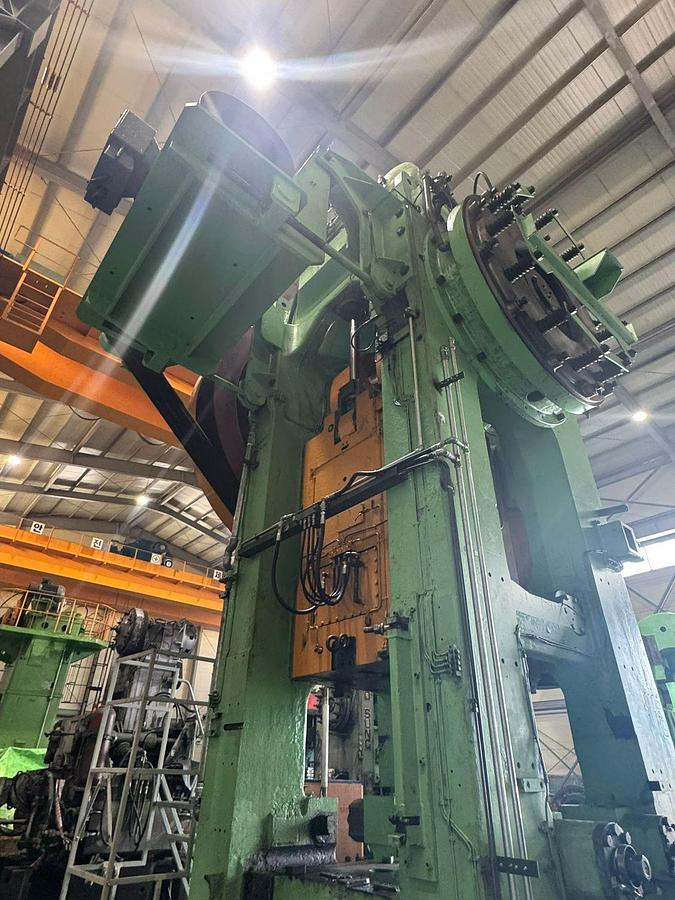 Used 2500 tons Press Hot Forging Eumuco MP2500