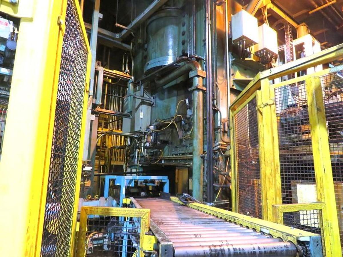 Used 2500 tons Press Sheet Stamping Mechanical Clearing TS2-2500-144x60