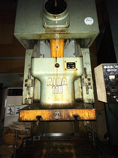 Used Press Sheet Stamping Mechanical Aida NC1-110C25