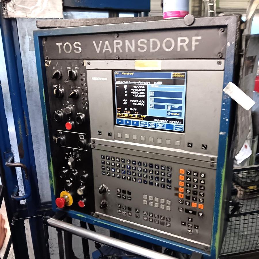 Used Borer Horizontal Table Type CNC Tos Varnsdorf WRD130CNC