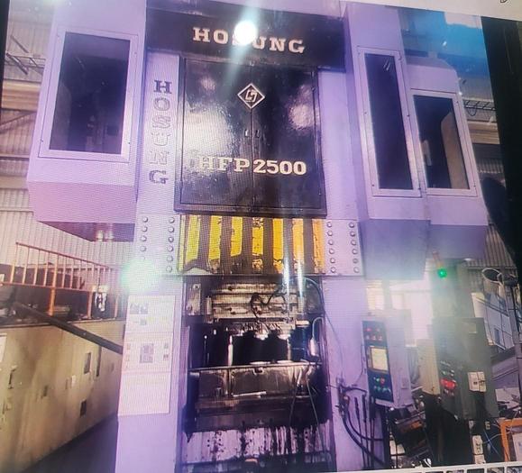 2500 tons Press Hot Forging Hosung