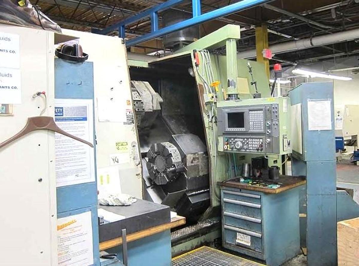 Used Lathe Vertical Turning CNC Okuma LU-35