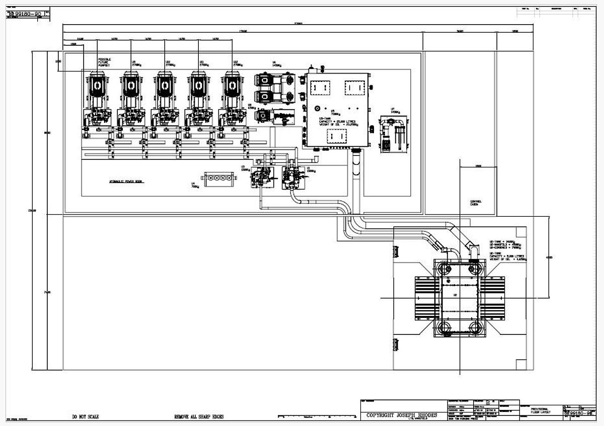 Used 3000 tons Press Forging Open Die Hydraulic Davy