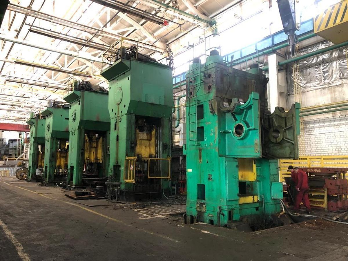 Used 1250 tons Press Trimming PKZe1250 WMW Erfurt