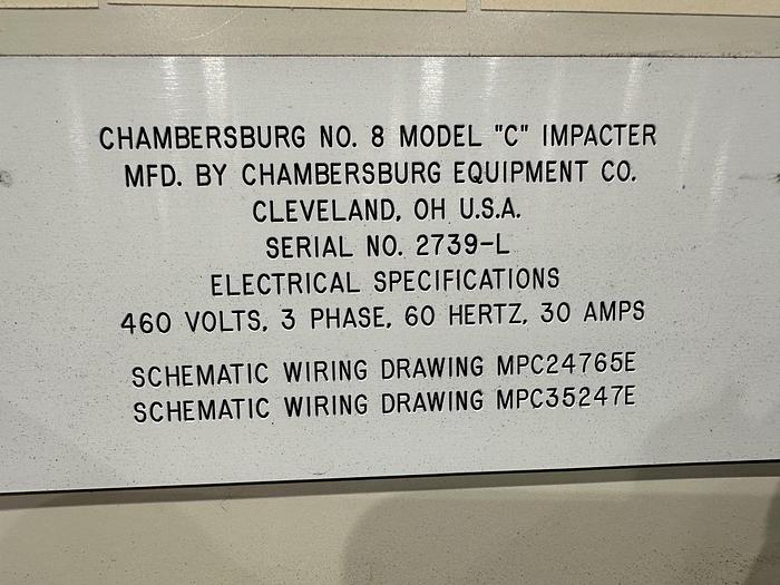 Used Upsetter Chambersburg 8MP