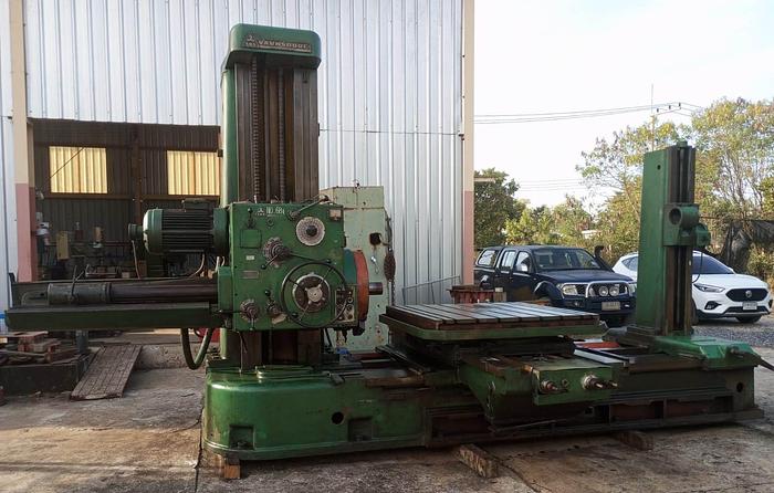 Used Borer Horizontal Table Type Tos W100