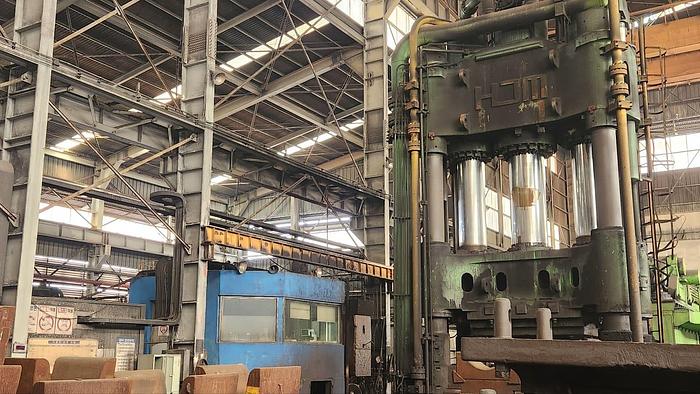 Used 6500 tons Press Forging Open Die Hydraulic HJM / Seonam