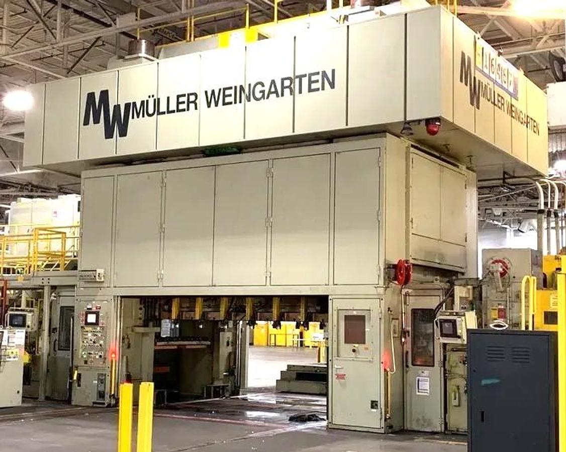 Used 1500 tons Press Sheet Stamping Mechanical Muller SL4-1500-4000-2600