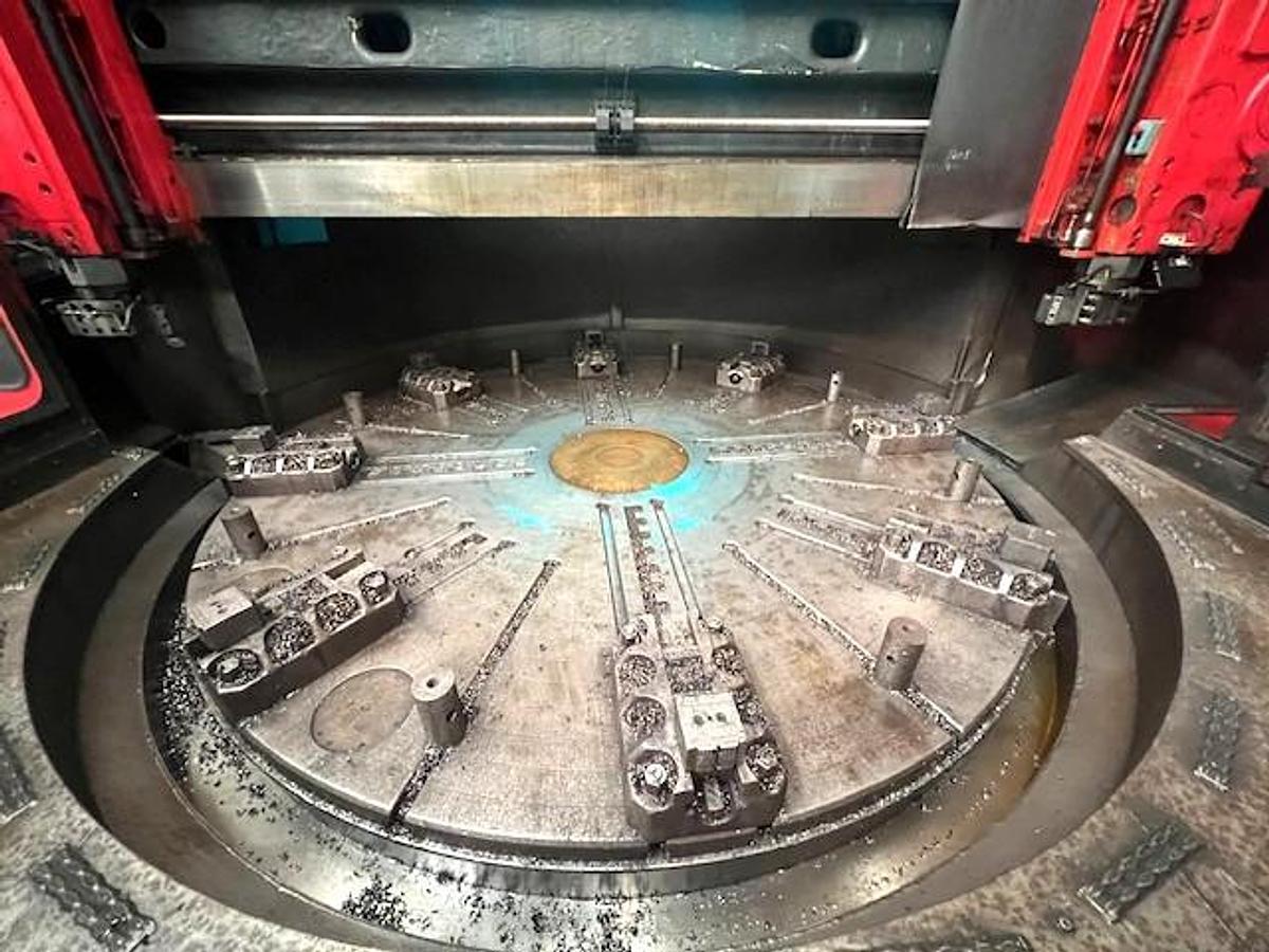 Used Lathe Vertical Turning CNC Blansko SKD50