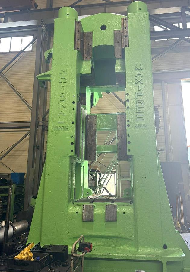Refurbished 1600 tons Press Hot Forging National Maxipress