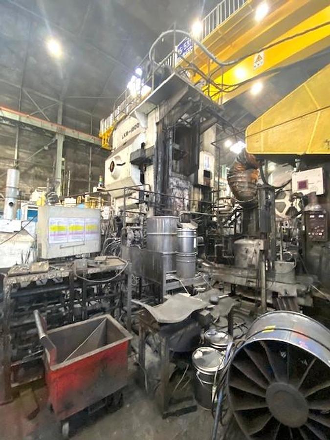 Used 1600 tons Hot Forging Line Kurimoto LKM1600