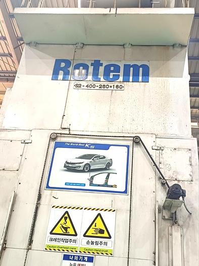 800-600-400-400 Sheet Stamping Line Mechanical Rotem