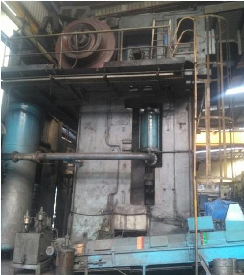 Used 12000 tons Press Cold Forging Verson TL2-1200-120-48