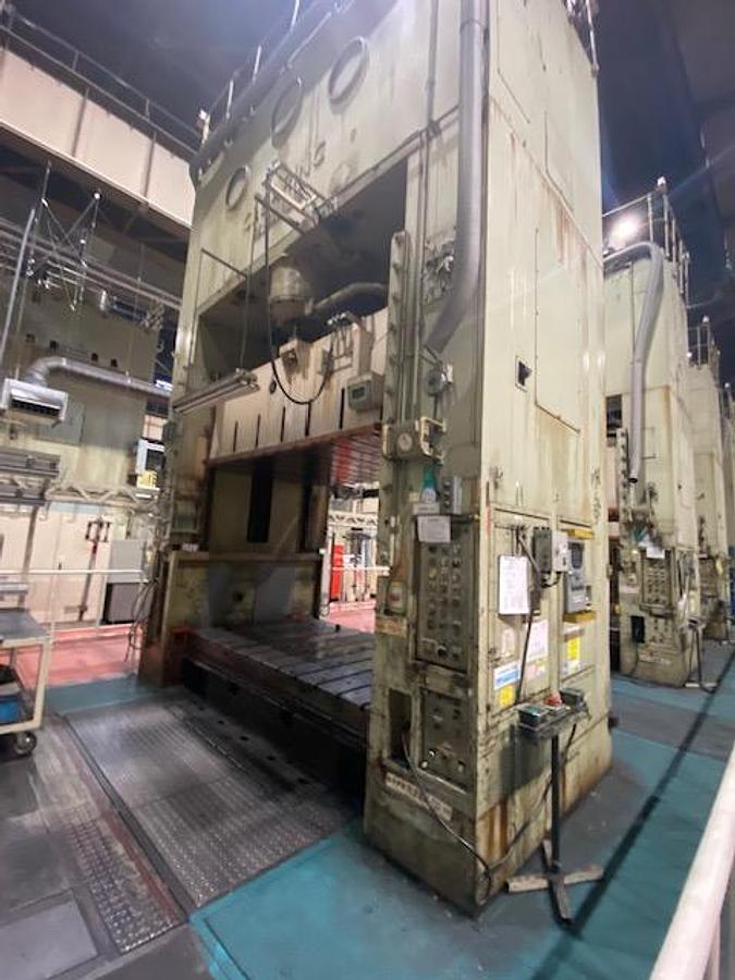 Used 500 tons Sheet Stamping Line Mechanical Clearing