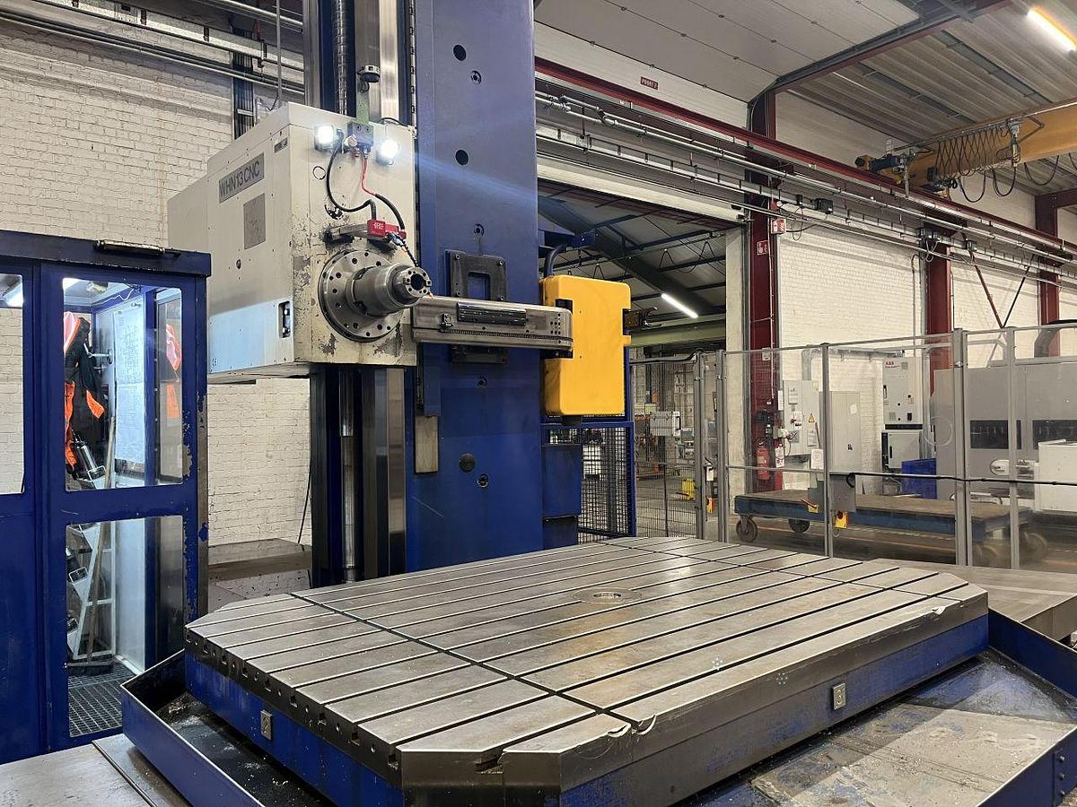 Used Borer Horizontal Table Type CNC Tos Varnsdorf WHN13