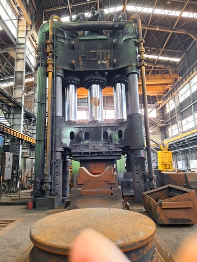 Used 6500 tons Press Forging Open Die Hydraulic HJM / Seonam