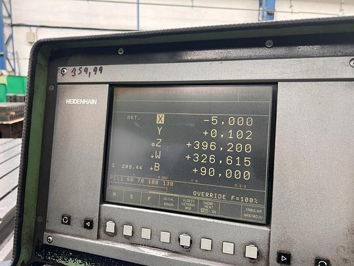 Used Borer Horizontal Table Type CNC Tos Varnsdorf WHN13.8