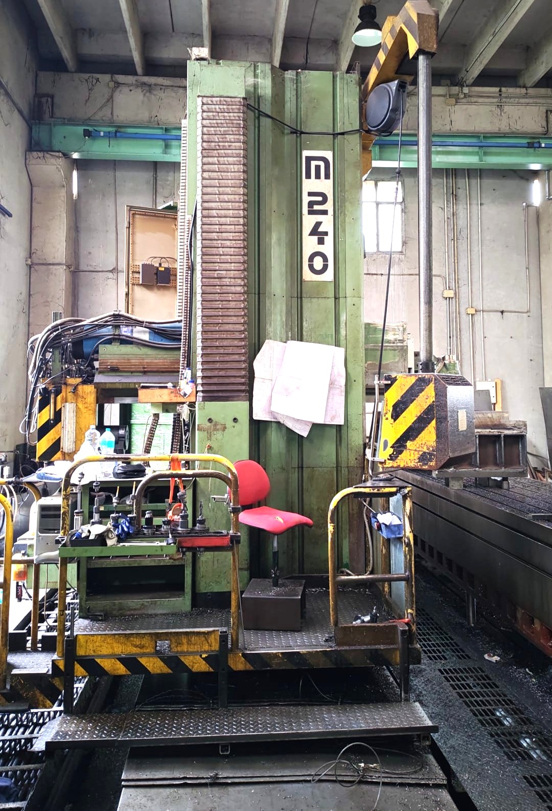 Used Plano Miller CNC Mecof M240A