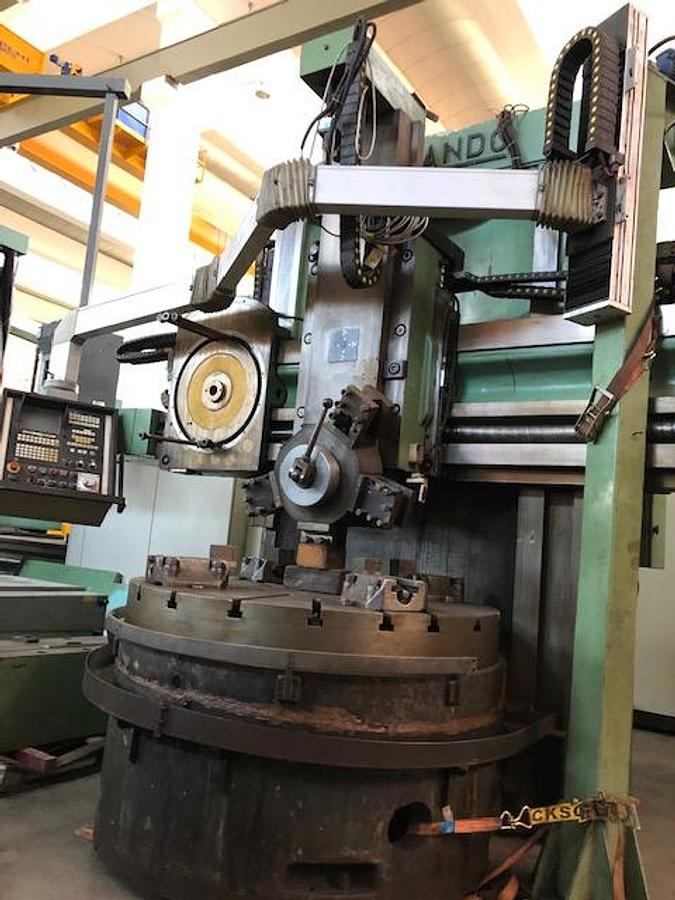 Used Lathe Vertical Turning CNC Morando KL14