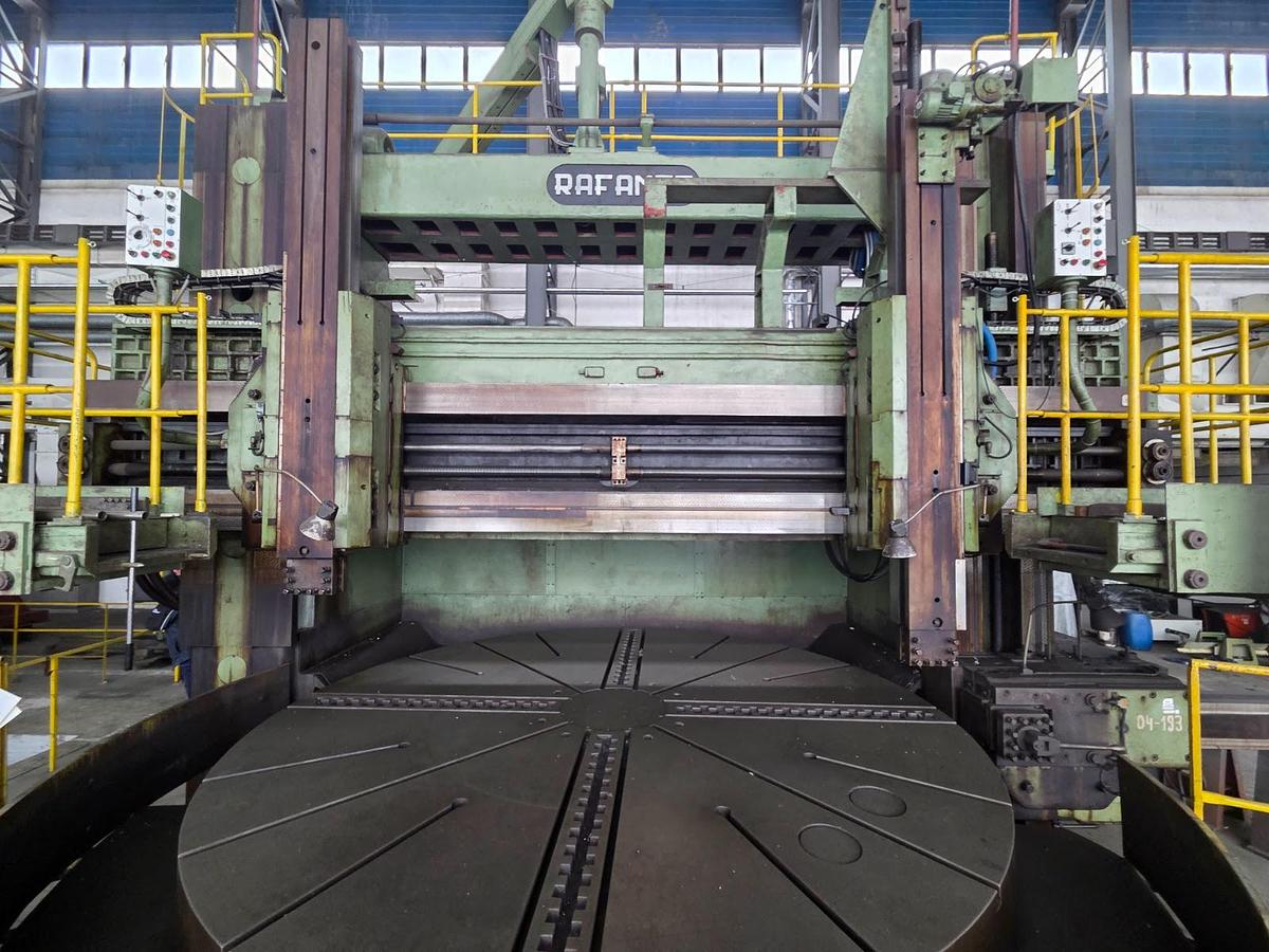 Used Lathe Vertical Turning Rafamet KCFi360-450