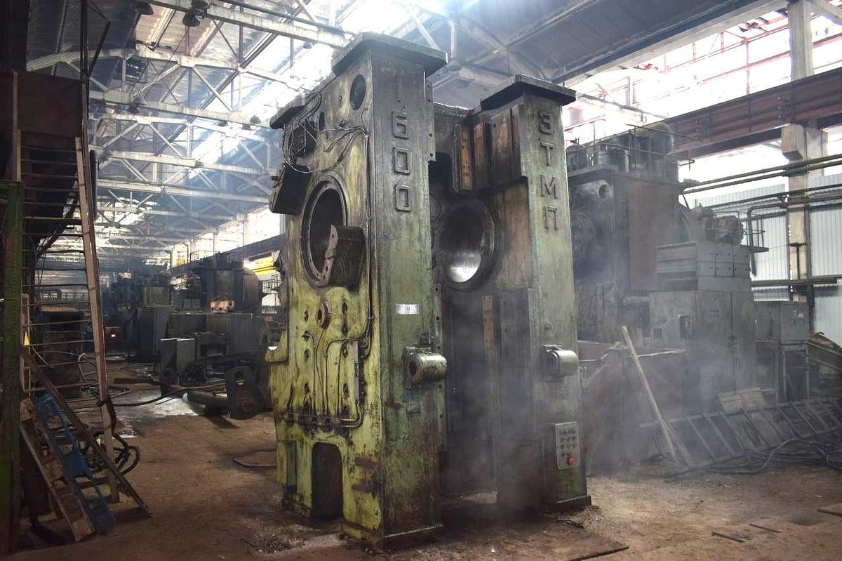 Used 1600 tons Press Hot Forging Voronezh К8542