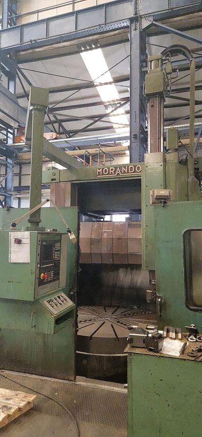 Used Lathe Vertical Turning CNC Morando KN20CNC