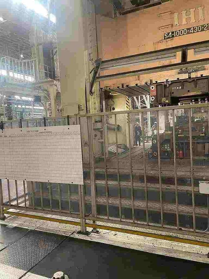 Used 1000 tons Press Sheet Stamping Mechanical IHI