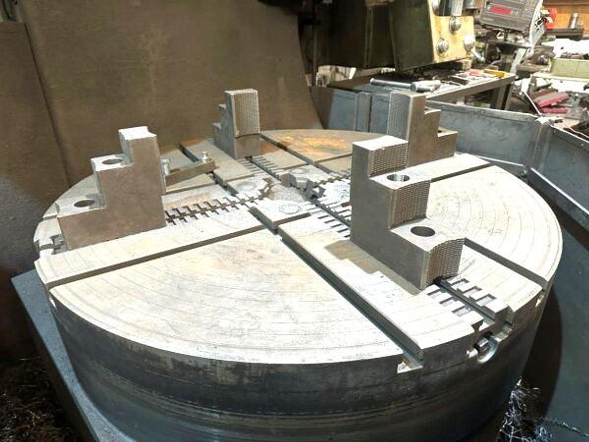 Used Lathe Vertical Turning Webster & Bennett