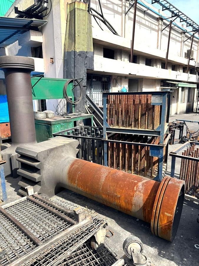 Used 3.5 tons Hammer Forging Pneumatic Huta MPM10000B