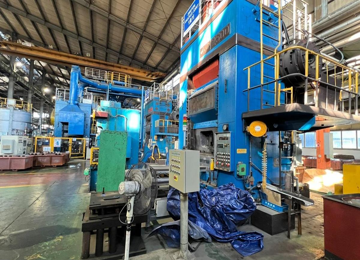 2500 tons Press Cold Forging TMP Voronezh KB8044