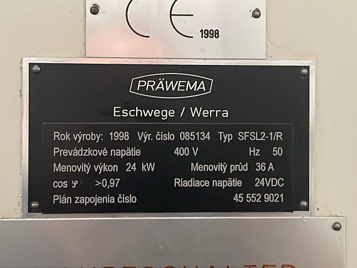 Used Gear Grinder Prawema SFSL 2-1/R