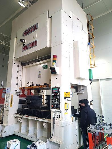 Used 600 tons Press Knuckle Joint Coining Hanoul HNKJ600