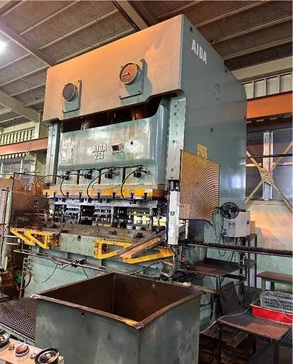 Used 250 tons Press Sheet Stamping Mechanical Aida NC2-250(2)