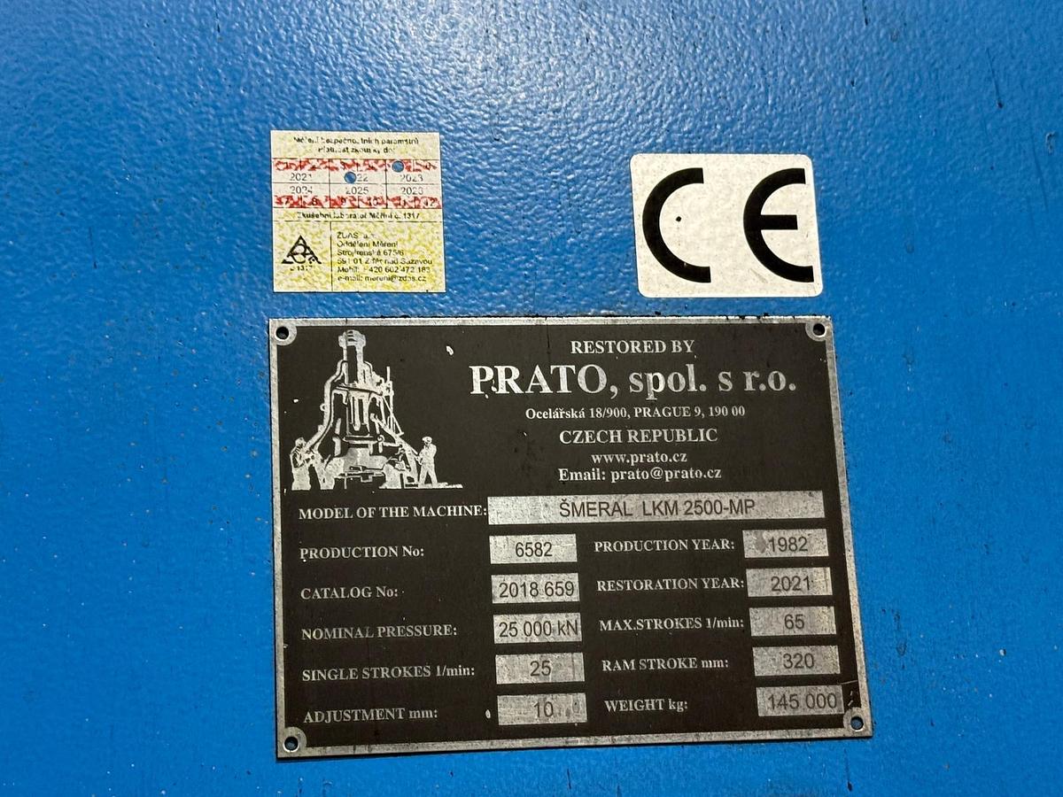 Used 2500 tons Hot Forging Line Smeral