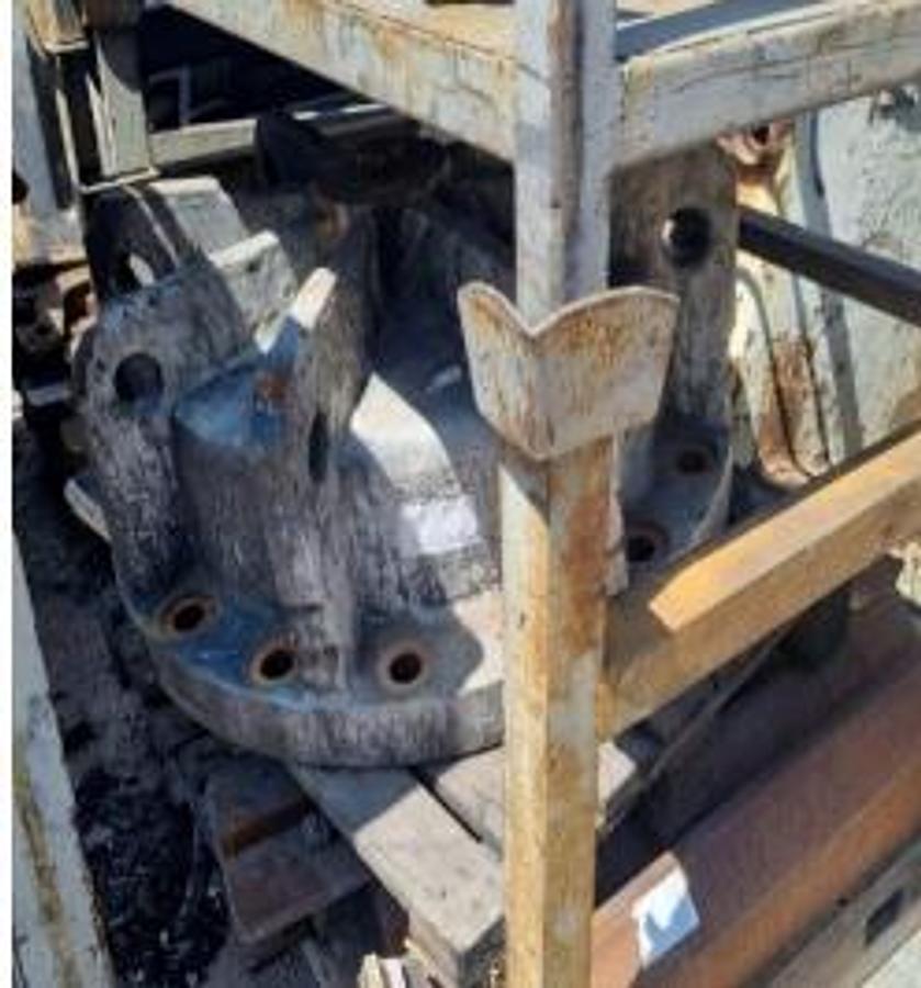 Used 3.5 tons Hammer Forging Pneumatic Huta MPM10000