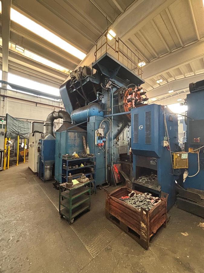 Used 1600 tons Press Hot Forging TMP Voronezh KB8042