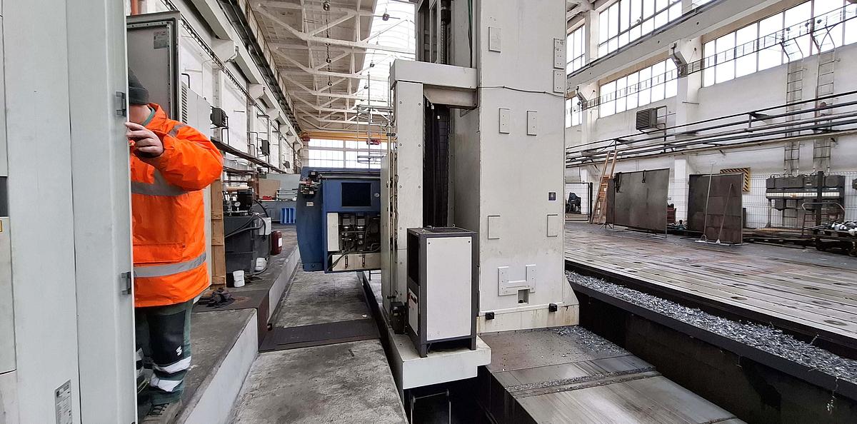 Used Borer Horizontal Table Type CNC Union PR160