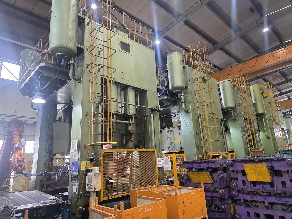 Used Sheet Stamping Line Mechanical KIA 800-500-400-400-400