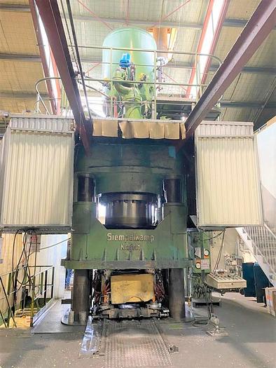 Used Press Forging Open Die Hydraulic Siempelkamp