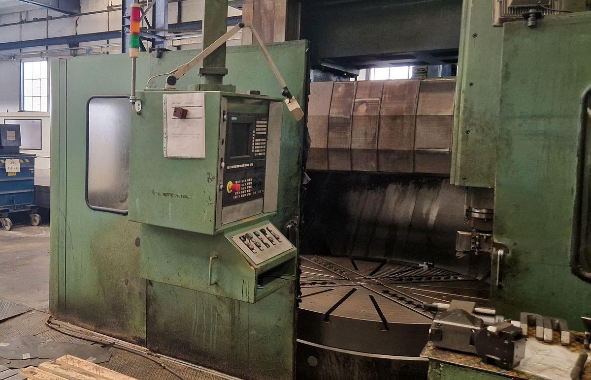 Used Lathe Vertical Turning CNC Morando KN20CNC