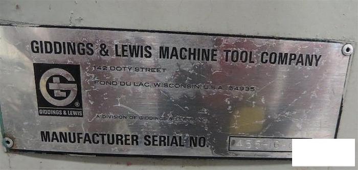 Used Borer Horizontal Table Type CNC G60FX