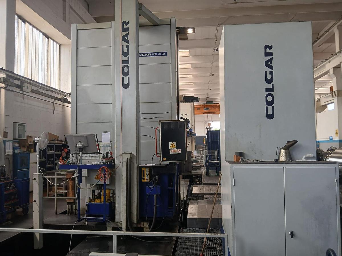 Used Borer Horizontal Floor Type CNC Colgar FRAL70C16
