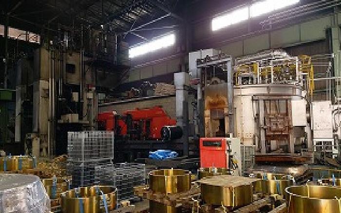 Used Press Forging Open Die Hydraulic NKK (Japan)