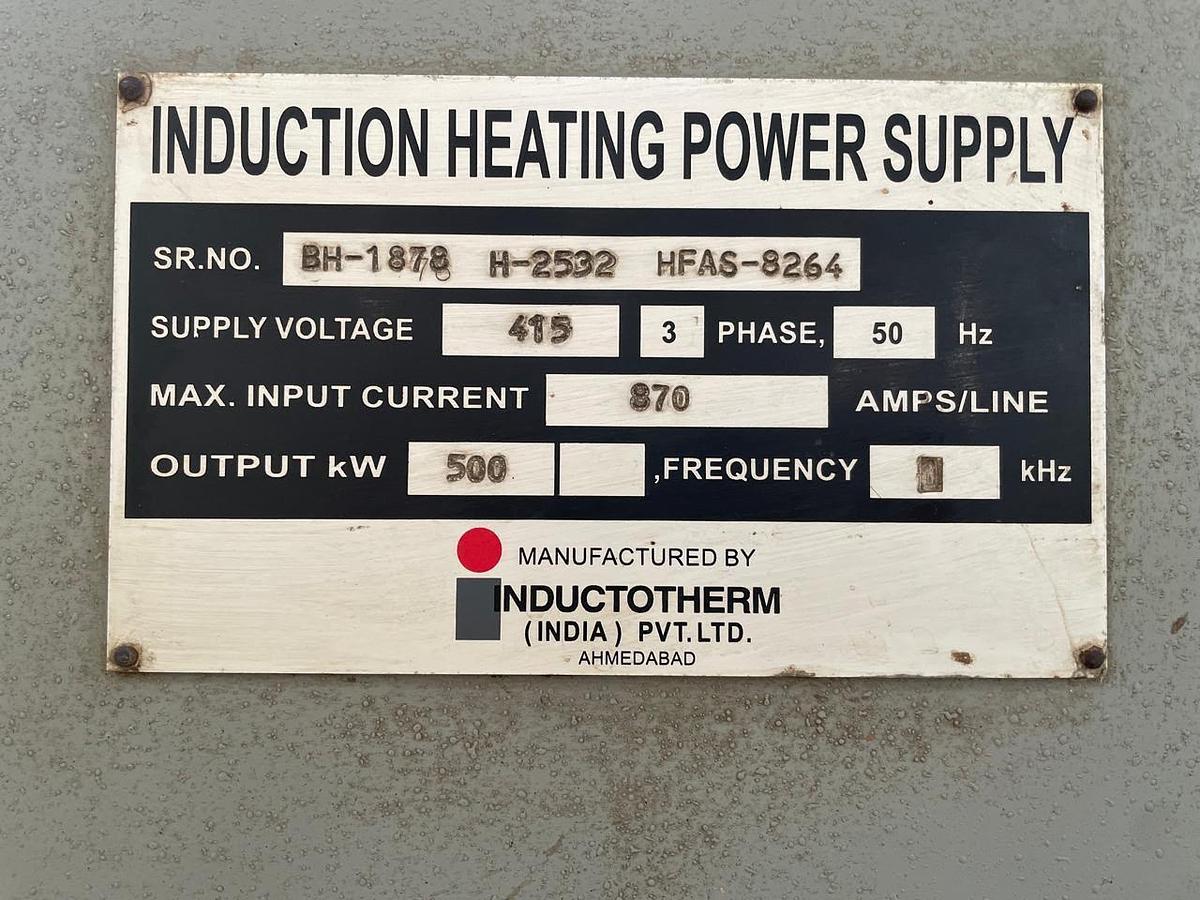 Used Induction Heater Inductotherm