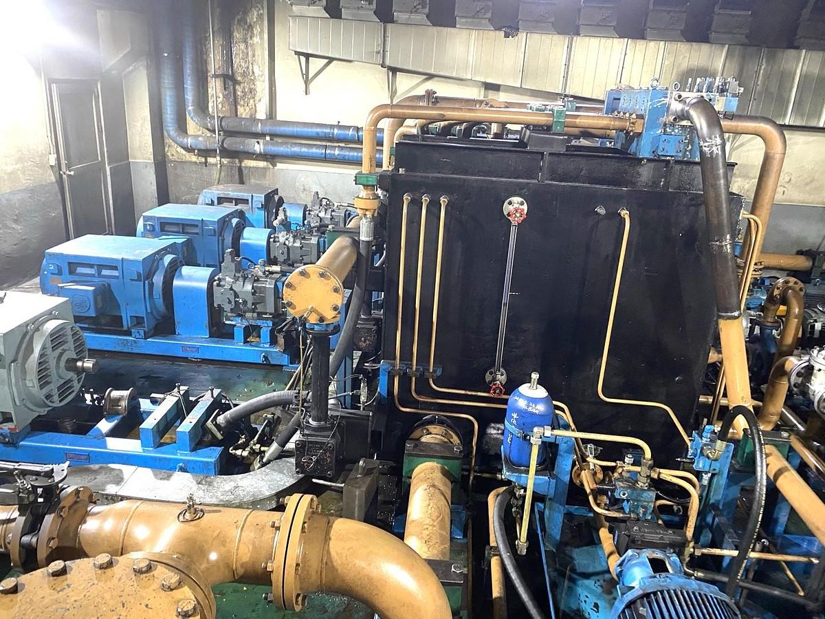 Refurbished 8000 tons Press Forging Open Die Hydraulic United