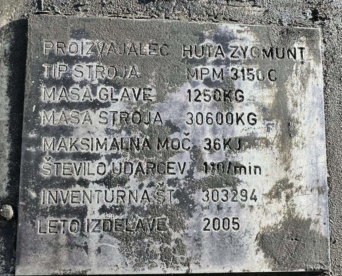 Used 2005 Huta Zygmunt, Polish MPM3150