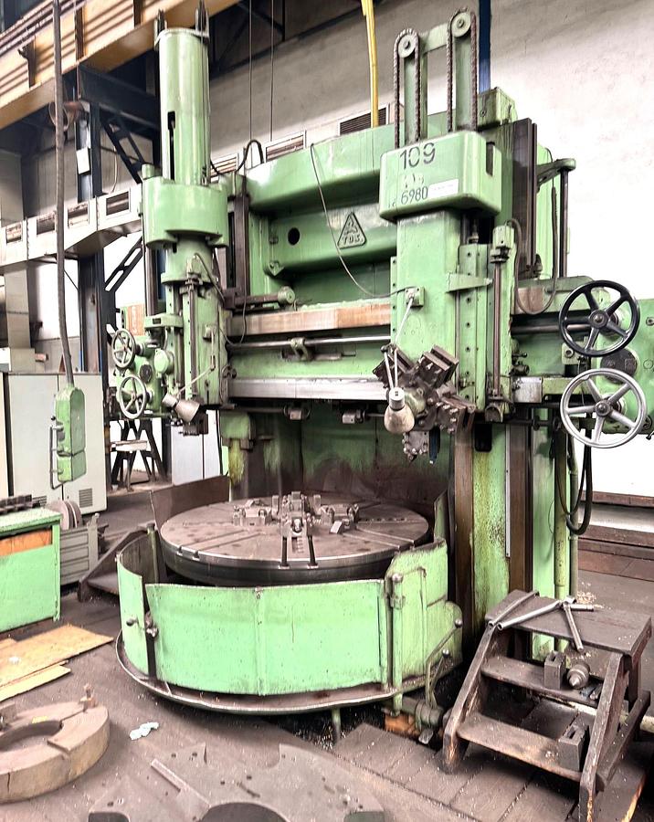 Used Lathe Vertical Turning Tos CKD SK16
