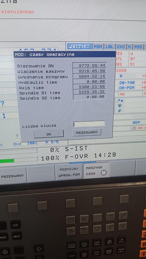 Used Borer Horizontal Table Type CNC Tos Varnsdorf WHQ13