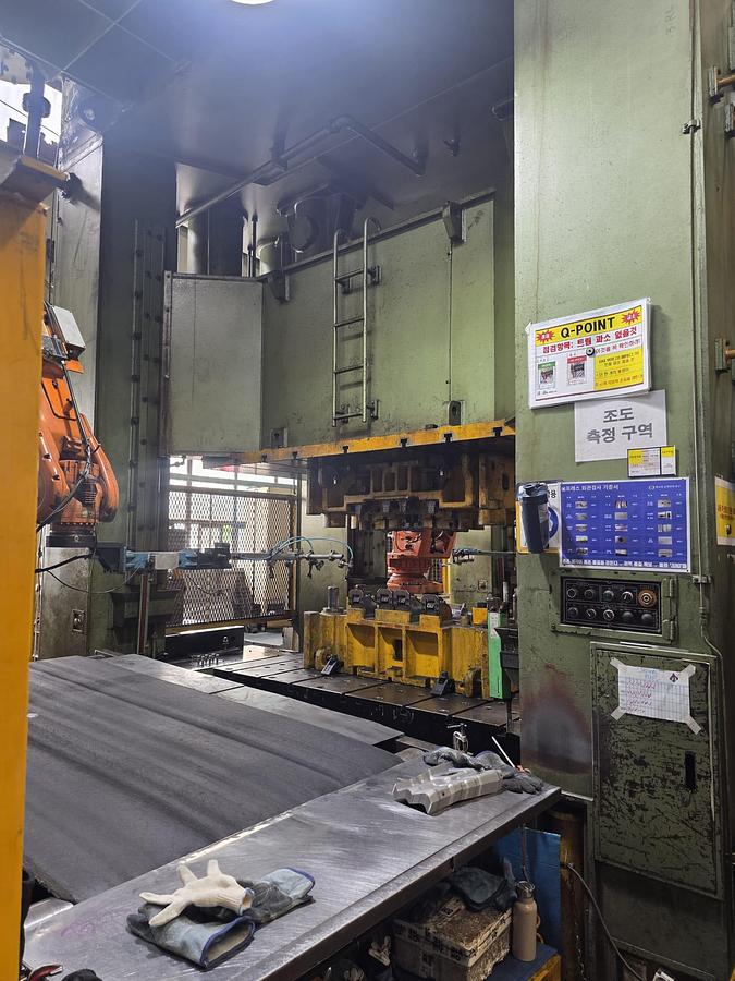 Used Sheet Stamping Line Mechanical KIA 800-500-400-400-400